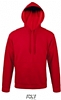 Sudadera Capucha Color Snake Sols - Color Rojo